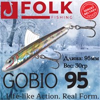 Воблер Folkfishing (Vib) Gobio 95мм 30гр #FVG-01 95FVG01