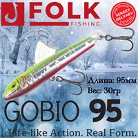 Воблер Folkfishing (Vib) Gobio 95мм 30гр #FVG-14 95FVG14