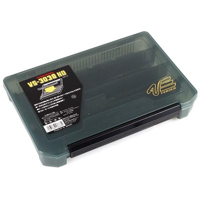 Коробка рыболовная Versus VS-3038ND Black 275x187x43мм VS-3038ND-Black