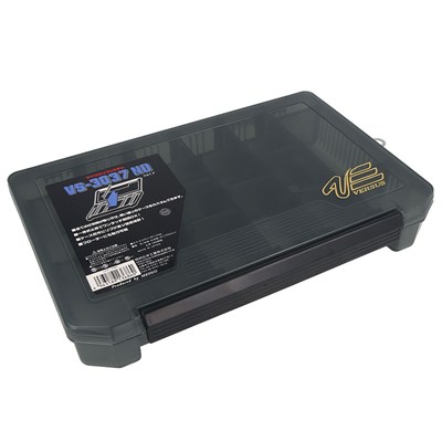 Коробка рыболовная Versus VS-3037ND Black 275x187x43мм VS-3037ND-Black