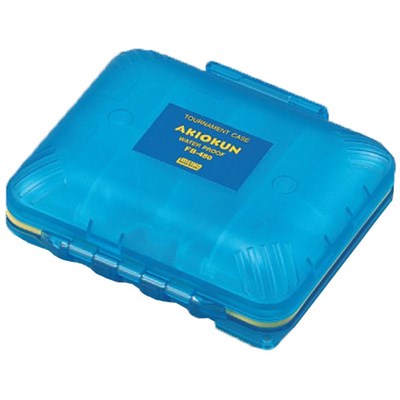 Коробка рыболовная Meiho FB-480 Akiokun Clear Blue107x93x35мм MH-FB-480-Clear Blue