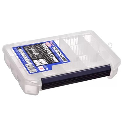 Коробка рыболовная Meiho Micro Rib System 800ND Clear 205x145x40мм MH-800ND-Clear