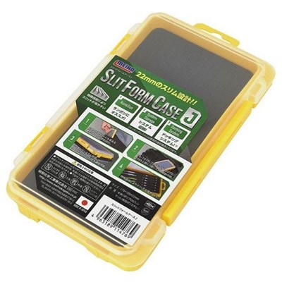 Коробка рыболовная Meiho Slit Form Case J #Yellow 175x105x22мм MH-SFC-J-Yellow
