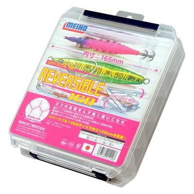 Коробка рыболовная Meiho Reversible 160 Clear 206x170x44мм MH-RVS160-Clear