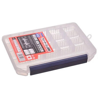 Коробка рыболовная Meiho Micro Rib System 800NS Clear 205x145x28мм MH-800NS-Clear