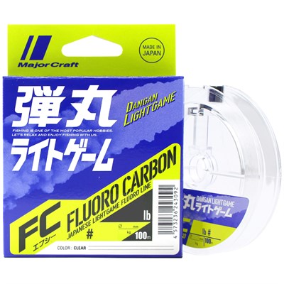 Флюорокарбон Major Craft DLG 100м #0.4/0.104мм 1.5Lb/0.86кг DLG-F-0.4/1.5lb