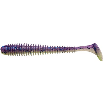Силикон Keitech Swing Impact 4.0" #PAL06T Violet Lime Belly SW40PAL06T