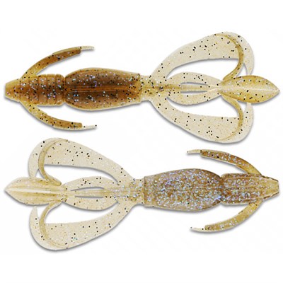 Силикон Keitech Crazy Flapper 4.4" #462T Electric Smoke Craw CF44462T