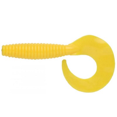 Силикон WAKE GRUB 3.5" (10 шт/уп) #PURE YELLOW 038 WKGRUB35038