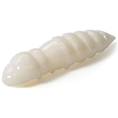 Силикон FishUp Pupa (Cheese) 0.9" (12шт в уп.) #009 - White FUPUCh09009