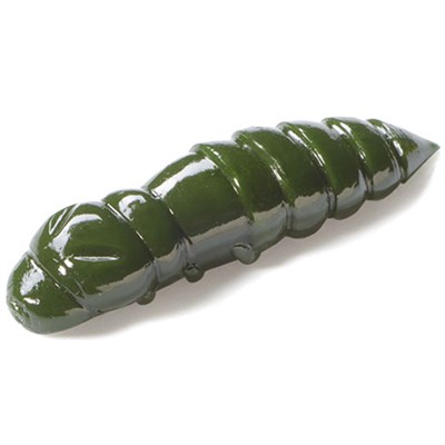 Силикон FishUp Pupa (Cheese) 0.9" (12шт в уп.) #110 - Dark Olive FUPUCh09110