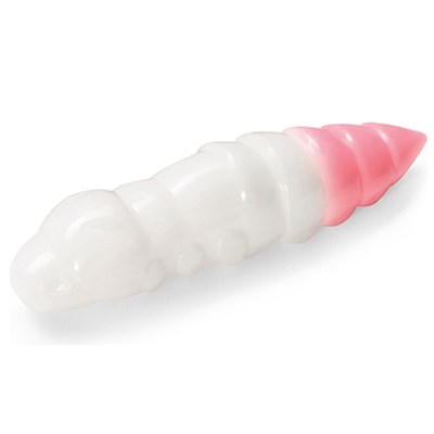 Силикон FishUp Pupa 1.2" (10шт в уп.) #132 - White/Bubble Gum FUPU12132