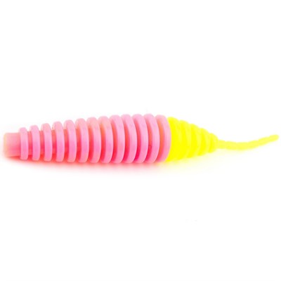 Силикон FishUp Tanta 2.5" (8шт в уп.) #133 - Bubble Gum/Hot Chartreuse FUTant25133