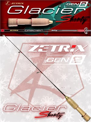 Зимняя удочка ZETRIX GLACIER Shorty GEN2 ZGR-58H ZGR-58H-GEN2