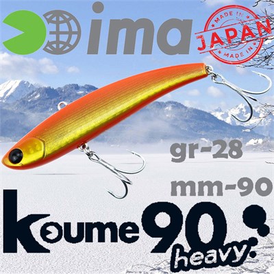 Воблер Ima (Vib) Koume heavy 90 28гр #R04 Orange Gold KH-Z2980