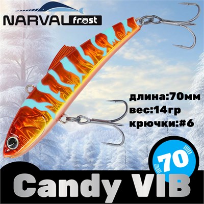 Воблер Narval Frost Candy (Vib) 70 14гр #021-Red Grouper NFLCV70021