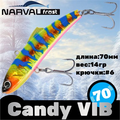 Воблер Narval Frost Candy (Vib) 70 14гр #025-Tropicana NFLCV70025