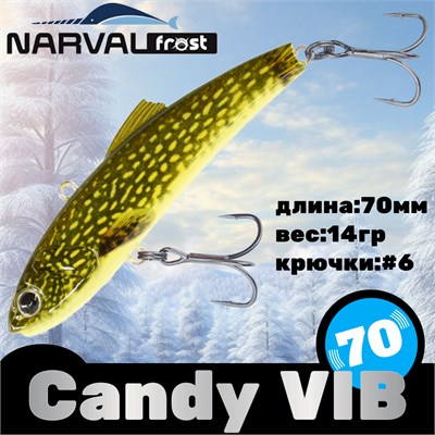 Воблер Narval Frost Candy (Vib) 70 14гр #029-NS Pike NFLCV70029
