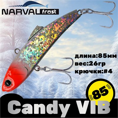 Воблер Narval Frost Candy (Vib) 85 26гр #012-Red Head NFLCV85012