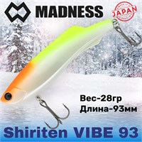 Воблер Madness (Vib) Shiriten Vibe 93мм 28гр #03-Orange Head Chart MDVB9303