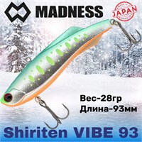 Воблер Madness (Vib) Shiriten Vibe 93мм 28гр #R08-Ginpun Green Back Yamame MDVB93R08
