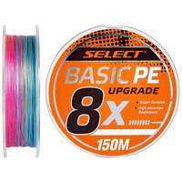 Шнур Select Basic PE 8x 150м (мультиколор) #1.0/0.14мм 18Lb/8.2кг 1870.31.44