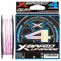 Шнур YGK X-Braid Upgrade X4 100м #0.2/0.07мм 4Lb/1.8кг X00802