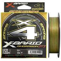 Шнур YGK X-Braid Ohdragon F1 X4 150м #0.6/0.128мм 11lb/5.0кг X01906
