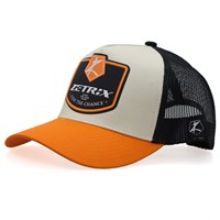 Бейсболка Zetrix Cap PVC-2402 оранжевый козырек-черная сетка PVC-2402