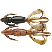 Силикон Keitech Crazy Flapper 3.6'' #438T Green Pumpkin Fire CF36438T