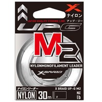 Леска YGK X-Braid UP-G LEADER M2 30м #3.0/0.285мм 12lb/5.5кг X06530