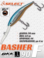 Воблер Select Basher 90F 90мм 14.0гр #34 (1.5-4.0м) VSB90F34