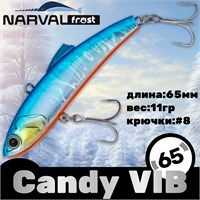 Воблер Narval Frost Candy (Vib) 65 11гр #008-Blue Back Holo NFLCV65008