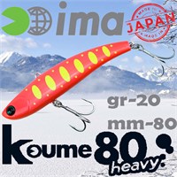Воблер Ima (Vib) Koume heavy 80 20гр #R17 Dotty Red Chart KH-Z2970