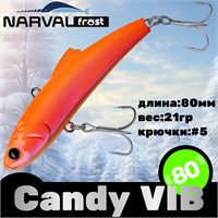 Воблер Narval Frost Candy (Vib) 80 21гр #011-Orange Holo NFLCV80011