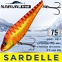 Воблер Narval Frost Sardelle (Vib) 75мм 18гр #017-Orange Tiger NFLSD75017