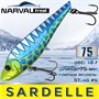Воблер Narval Frost Sardelle (Vib) 75мм 18гр #034-Lemoncello Blues NFLSD75034