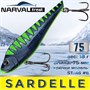 Воблер Narval Frost Sardelle (Vib) 75мм 18гр #039-Green Devil NFLSD75039