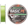 Шнур Select Basic PE 4x 150м (светло-зелёный) #1.7/0.20мм 28Lb/12.7кг 1870.18.17