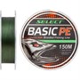 Шнур Select Basic PE 4x 150м (тёмно-зелёный) #2.0/0.22мм 30Lb/13.6кг 1870.18.72