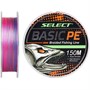 Шнур Select Basic PE 4x 150м (мультиколор) #0.3/0.04мм 5Lb/2.5кг 1870.30.88