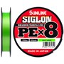 Шнур Sunline SIGLON PE8 150м (Light Green) #0.3/0.094мм 5lb/2.1кг 63052800