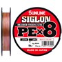 Шнур Sunline SIGLON PE8 200м (Multicolor 5C) #0.3/0.094мм 5lb/2.1кг 63052944