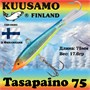 Балансир Kuusamo Tasapaino 75мм #BLU/S/Fye 18590520