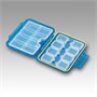 Коробка рыболовная Meiho FB-480 Akiokun Clear Blue107x93x35мм MH-FB-480-Clear Blue