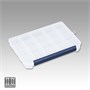 Коробка рыболовная Meiho Micro Rib System 1200ND Clear 255x190x40мм MH-1200ND-Clear