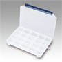 Коробка рыболовная Meiho Micro Rib System 1200ND Clear 255x190x40мм MH-1200ND-Clear