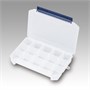 Коробка рыболовная Meiho Micro Rib System 800ND Clear 205x145x40мм MH-800ND-Clear