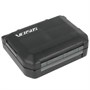 Коробка рыболовная Versus VS-318DD Black 122x87x40мм VS-318DD-Black