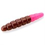 Силикон FishUp Morio (Cheese) 1.2" (12шт в уп.) #139 - Earthworm/Hot Pink FUMOCh12139